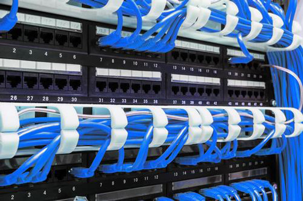 cabling installation in data center